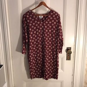 Old Navy tunic mid sleeve dress